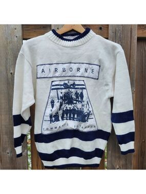 Vintage Airborne Command Squadron Sweater MADE IN CANADA